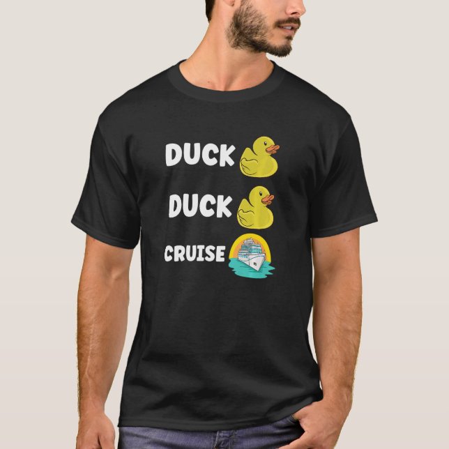 Camiseta Rubber Duck Boating Boat Captain Cruise Ship Cruis (Anverso)