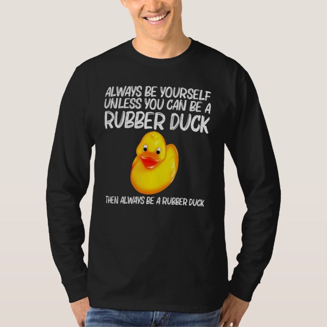 Camiseta Rubber Duck For Men Women Kids Rubber Ducks Duckie (Anverso)