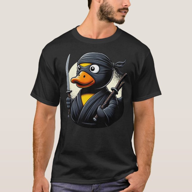Camiseta Rubber Duck Ninja (Anverso)