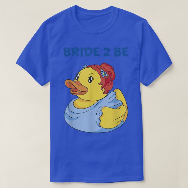 Camiseta Rubber Duck Party Womens Hen Night Costume Bride  (Diseño del anverso)