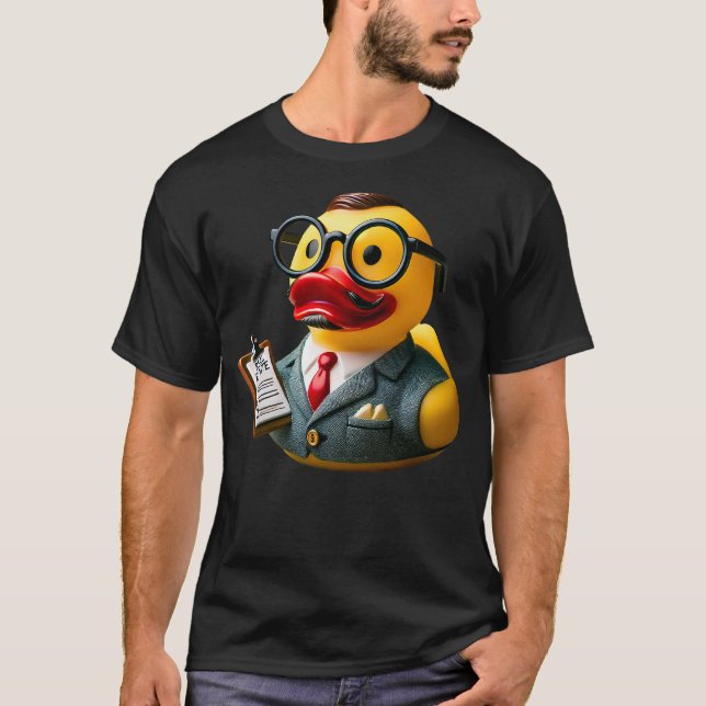 Camiseta Rubber Duck Real Estate Agent Home Property Sales (Anverso)