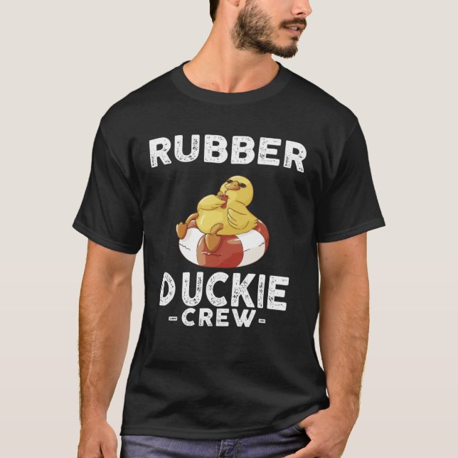 Camiseta Rubber Duck Yellow Duckie Crew Bath Ducks Duckling (Anverso)