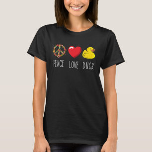 Camiseta Rubber Duck Yellow Rubber Ducks Amor el Rubber de