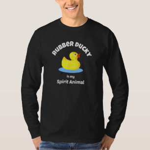 Camiseta Rubber Ducks Es Mi Espíritu Animal Shi