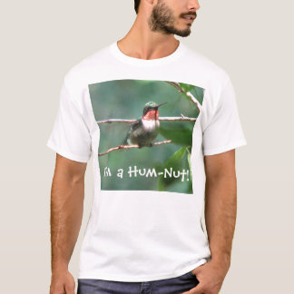 Camiseta Rubí-throated del colibrí de la