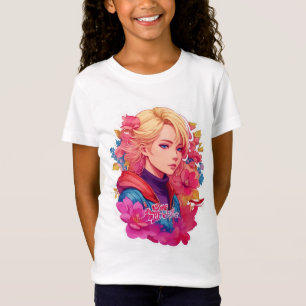Camiseta rubia k-pop