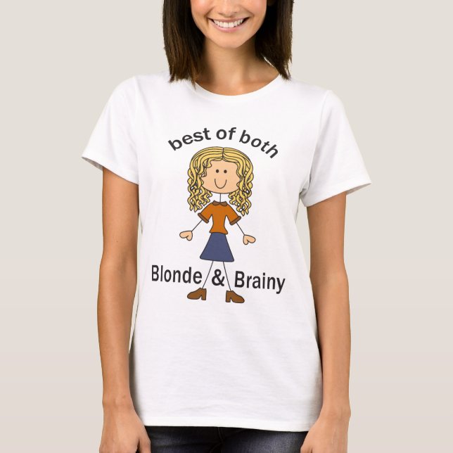 Camiseta Rubia y brillante (Anverso)