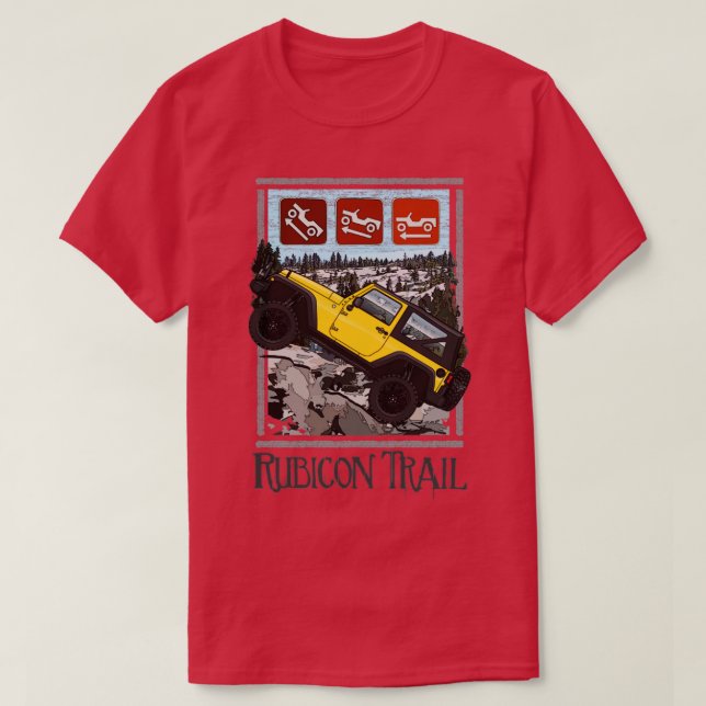 Camiseta Rubicon Trail3 (Diseño del anverso)