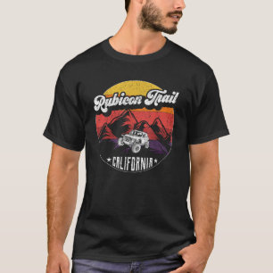 Camiseta Rubicon Trail California 4x4 Off road SUV Vehículo