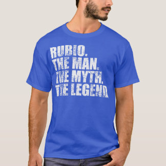 Camiseta RubioRubio Nombre de la familia Rubio apellido Rub