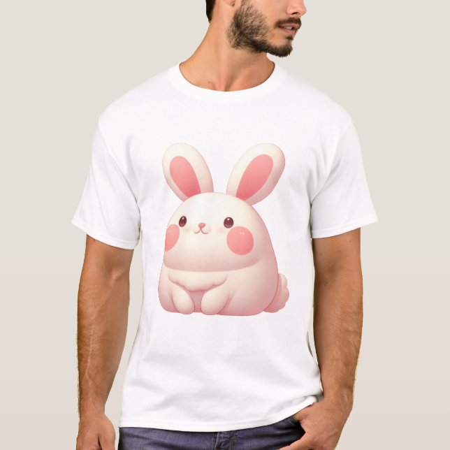 Camiseta Rubor Bunny Delight (Anverso)