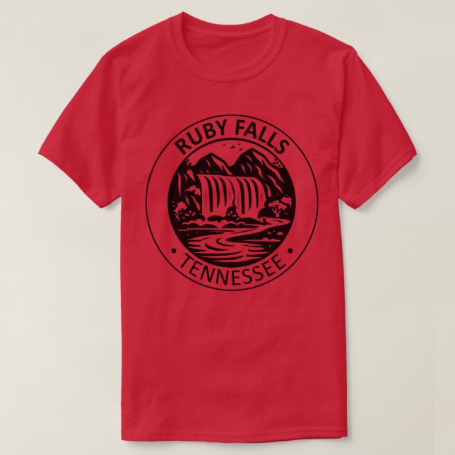 Camiseta Ruby Falls (Diseño del anverso)