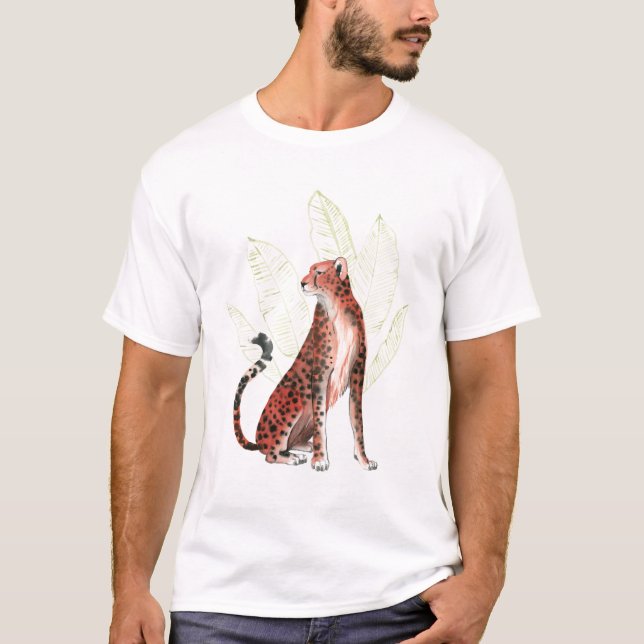 Camiseta Ruby Runner Leopardo (Anverso)