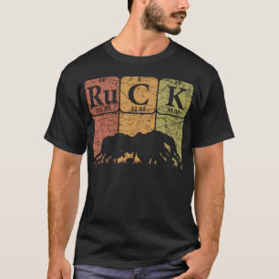 Camiseta Ruck Rugby Periódico Table Elements Rugby Player