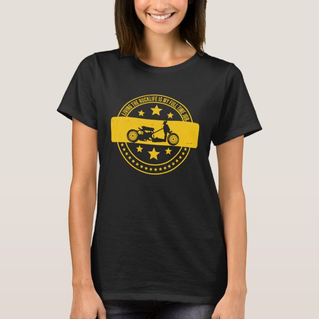 Camiseta Ruckus Living the Rucklife es mi trabajo a tiempo  (Anverso)