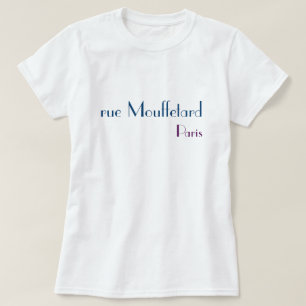 Camiseta Ruda Mouffetard, París