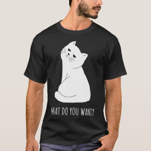 Camiseta Rude Cat Tee ¿Qué quieres?