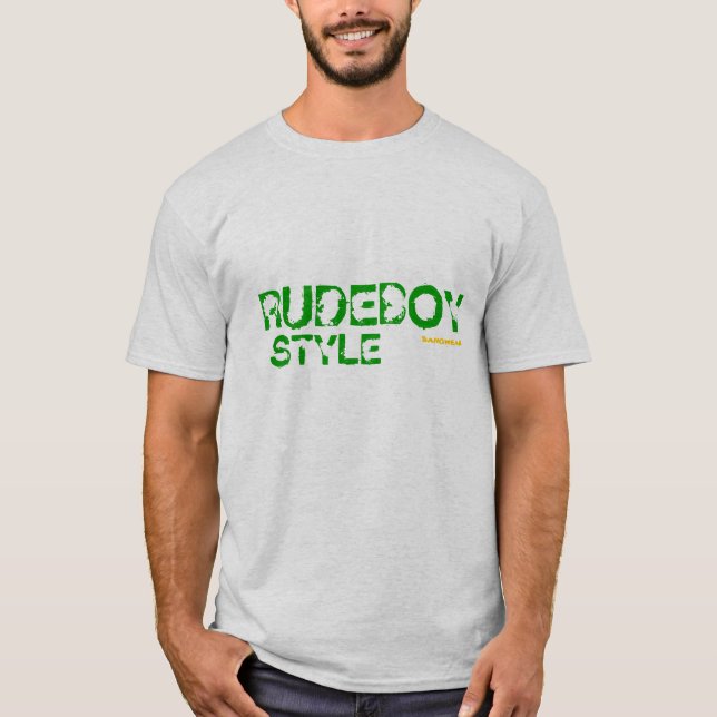 CAMISETA RUDEBOY, ESTILO, BANGWEAR (Anverso)