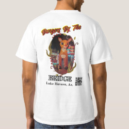 Camiseta Rudolf en Burger's al lado del puente Lake Havasu,