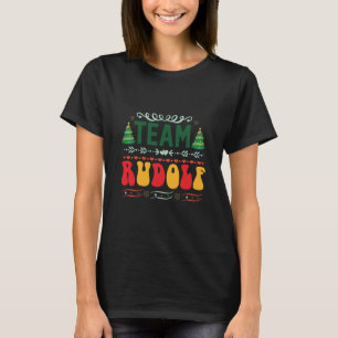Camiseta Rudolf equipo de regalo de Navidad