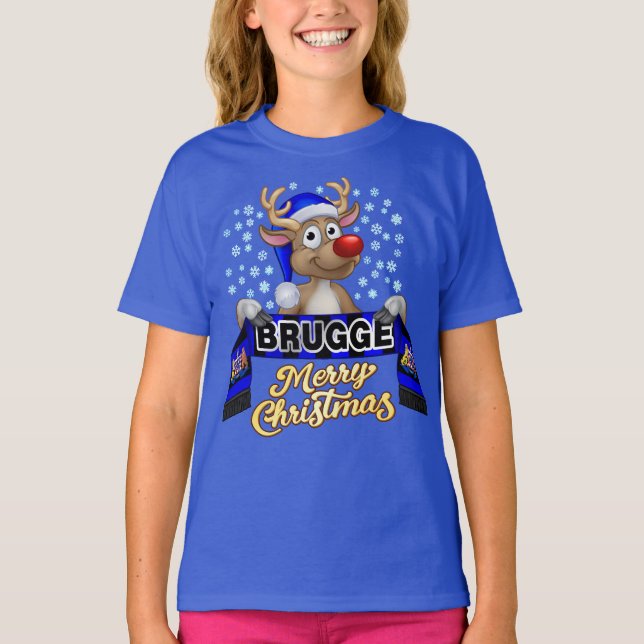 Camiseta Rudolf met FanSjaal Brugge (Anverso)