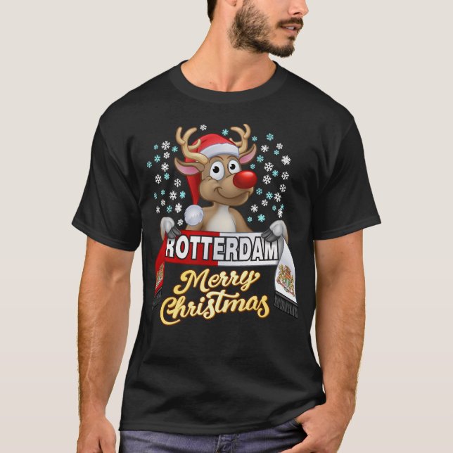Camiseta Rudolf met FanSjaal Rotterdam (Anverso)