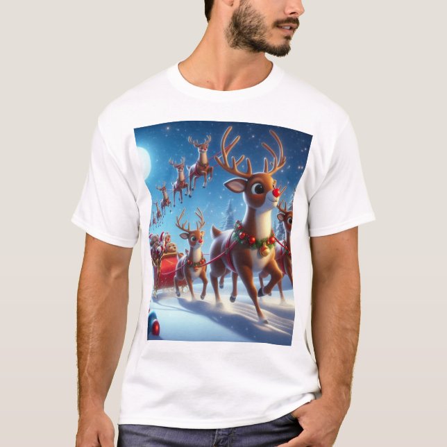 Camiseta Rudolph (Anverso)