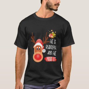 Camiseta Rudolph El gran reno de nariz roja