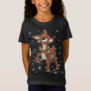 Camiseta Rudolph El Reno De La Nariz Roja