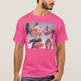 Camiseta Rudolph El Reno Rojo