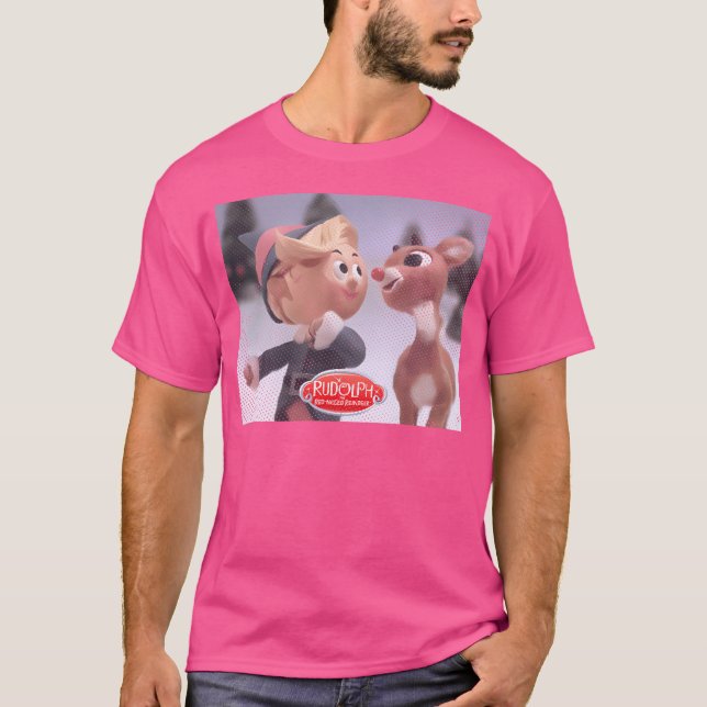 Camiseta Rudolph El Reno Rojo (Anverso)