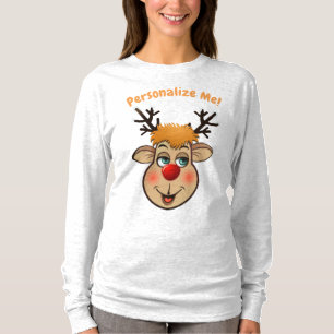 Camiseta Rudolph - Los renos de la nariz roja de Santa