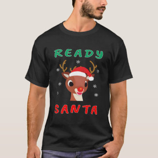 Camiseta Rudolph Nariz Roja Reno