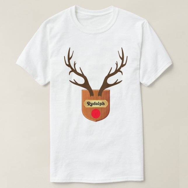 Camiseta Rudolph Plaque T-Shirt (Diseño del anverso)