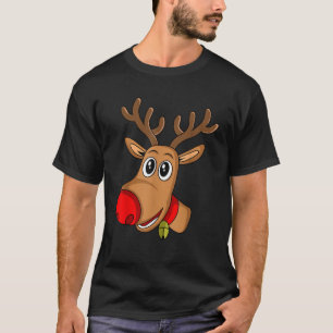 Camiseta RUDOLPH Ropa de Nariz Roja Donner Blitzen Shirt