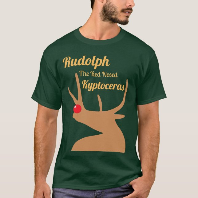 Camiseta Rudolph The Red Nosed Kyptoceras T-Shirt (Anverso)