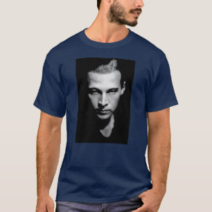Camiseta Rudolph Valentino Blanco y negro
