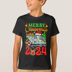 Camiseta Rudolph Xmas, Navidades de cruceros Merry Cruisema