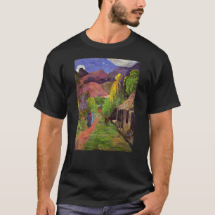 Camiseta Rue de Tahiti Arte de Paul Gauguin