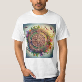 Camiseta Rueda Celta de la Vida: Conexión y Ciclos Naturale