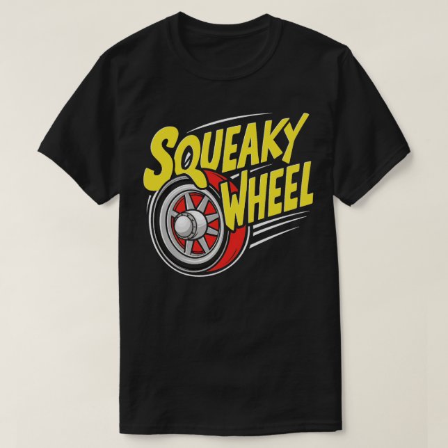 Camiseta rueda chillona (Diseño del anverso)