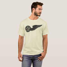 Camiseta Rueda coa alas
