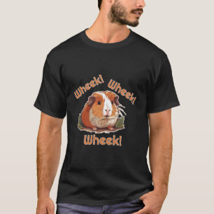 Camiseta Rueda - Corta y divertida dueña de cerdo de Guinea