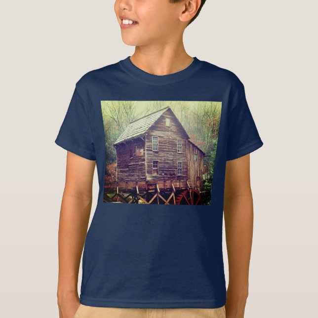 Camiseta Rueda de agua (Anverso)