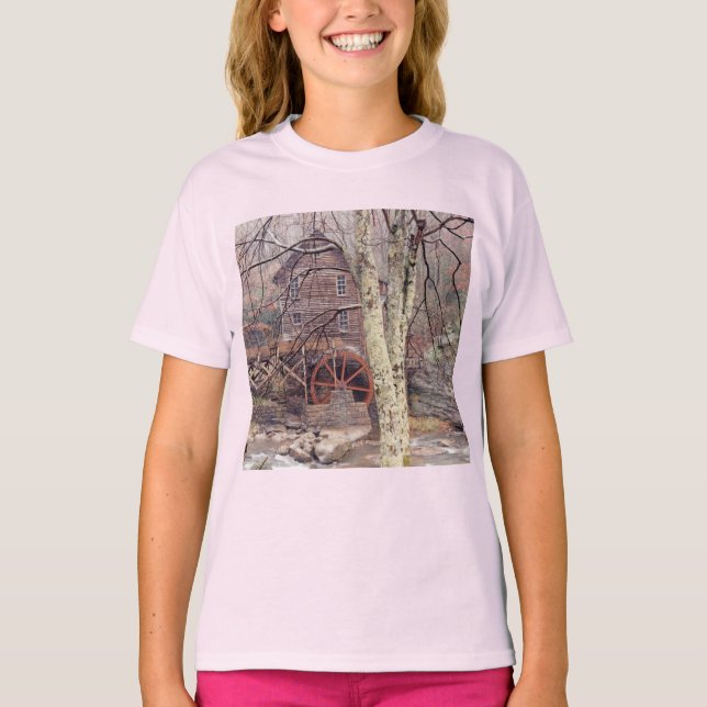 Camiseta Rueda de agua (Anverso)