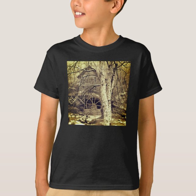 Camiseta Rueda de agua (Anverso)