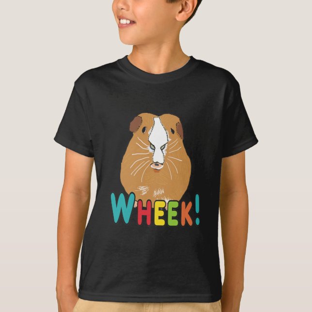 Camiseta Rueda de cerdo de Guinea (Anverso)