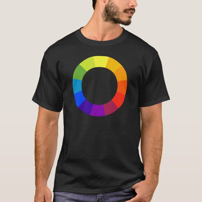 Camiseta Rueda de color (Anverso)