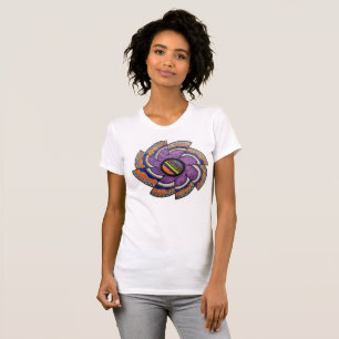 Camiseta rueda de color