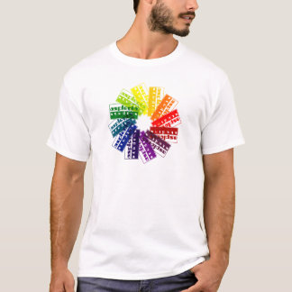 Camiseta Rueda de color de Asplenia